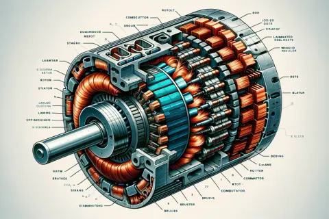 Z czego składa się silnik elektryczny? Poznaj jego kluczowe elementy