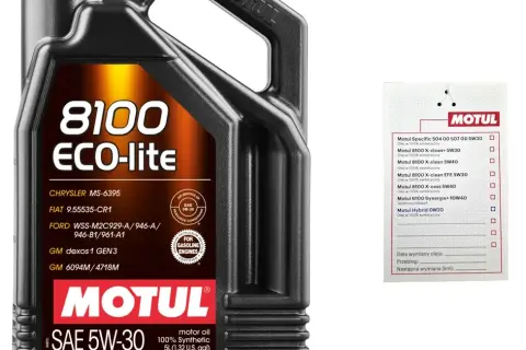 Motul 5W30 eco - doskonały wybór dla nowoczesnych silników