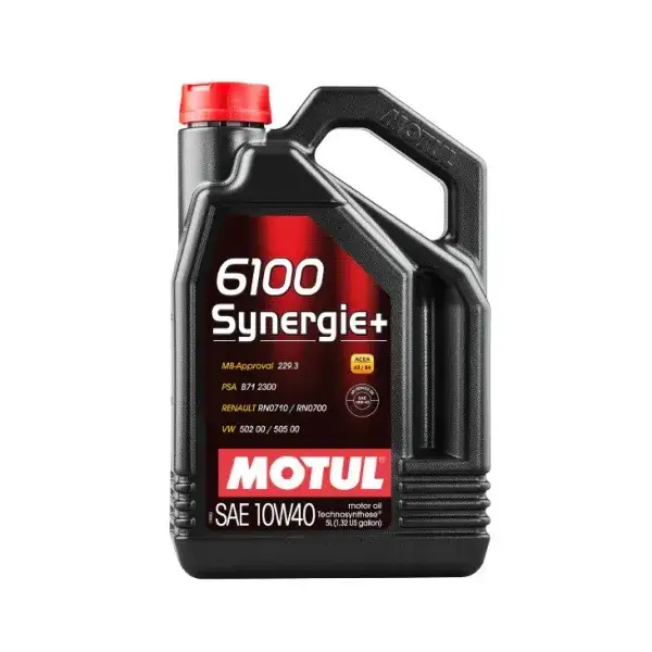 Zdjęcie Olej motul 6100 synergie+ 10w40 5l - poznaj jego zalety i zastosowanie