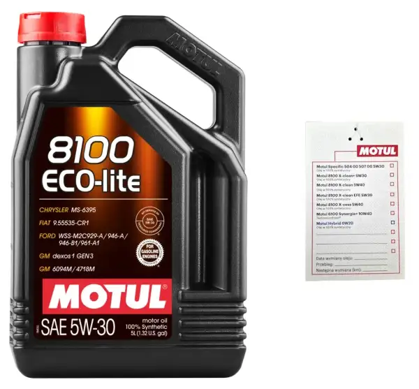 Motul 5W30 eco - doskonały wybór dla nowoczesnych silników